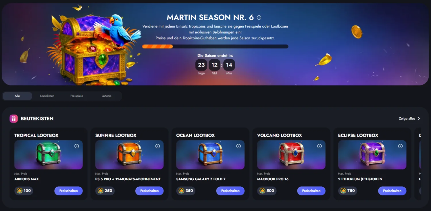 Martin Casino Laden