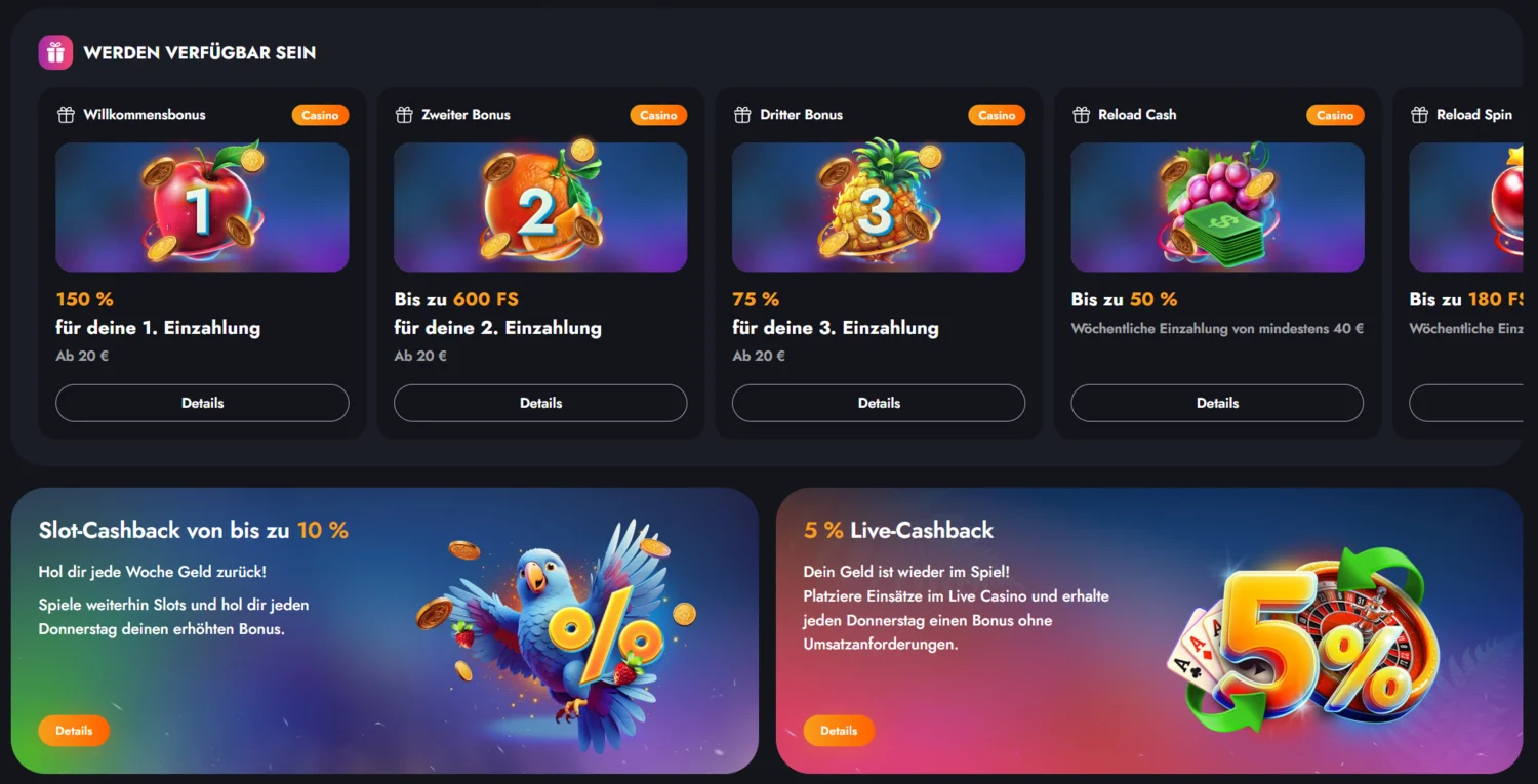 Martin Casino Bonus unterscheidet